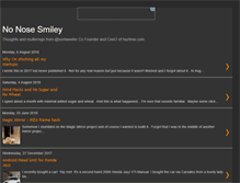 Tablet Screenshot of nonosesmiley.com